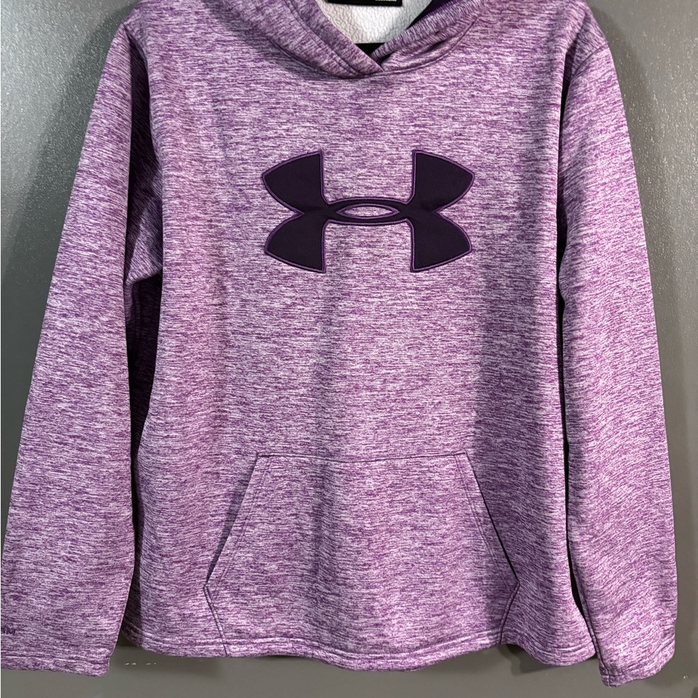 Under Armour Heathered Purple Women’s Sweatshirt Hoodie SZ-XL